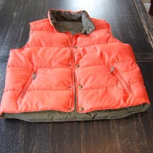 Polo by Ralph Lauren Orange Puffer Vest